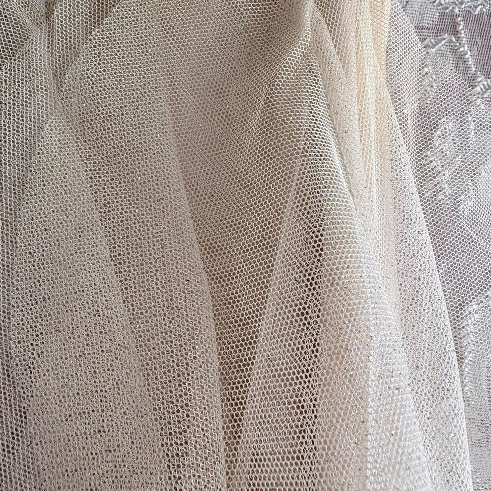 Teeze Me Women's Cream Formal Dress - Picture 6 of 7